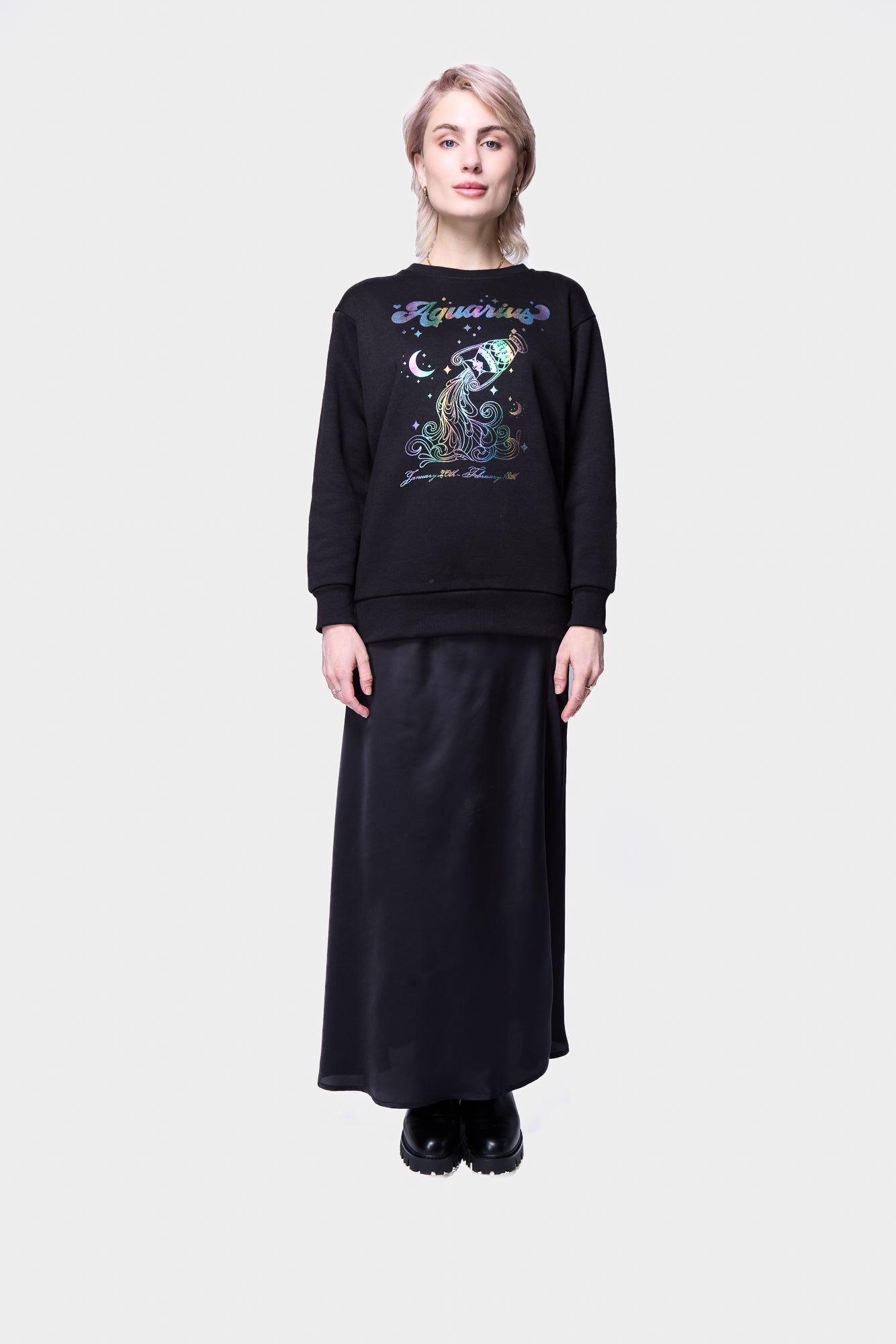 AQUARIUS SWEATSHIRT SILKROAD DAUGHTERS