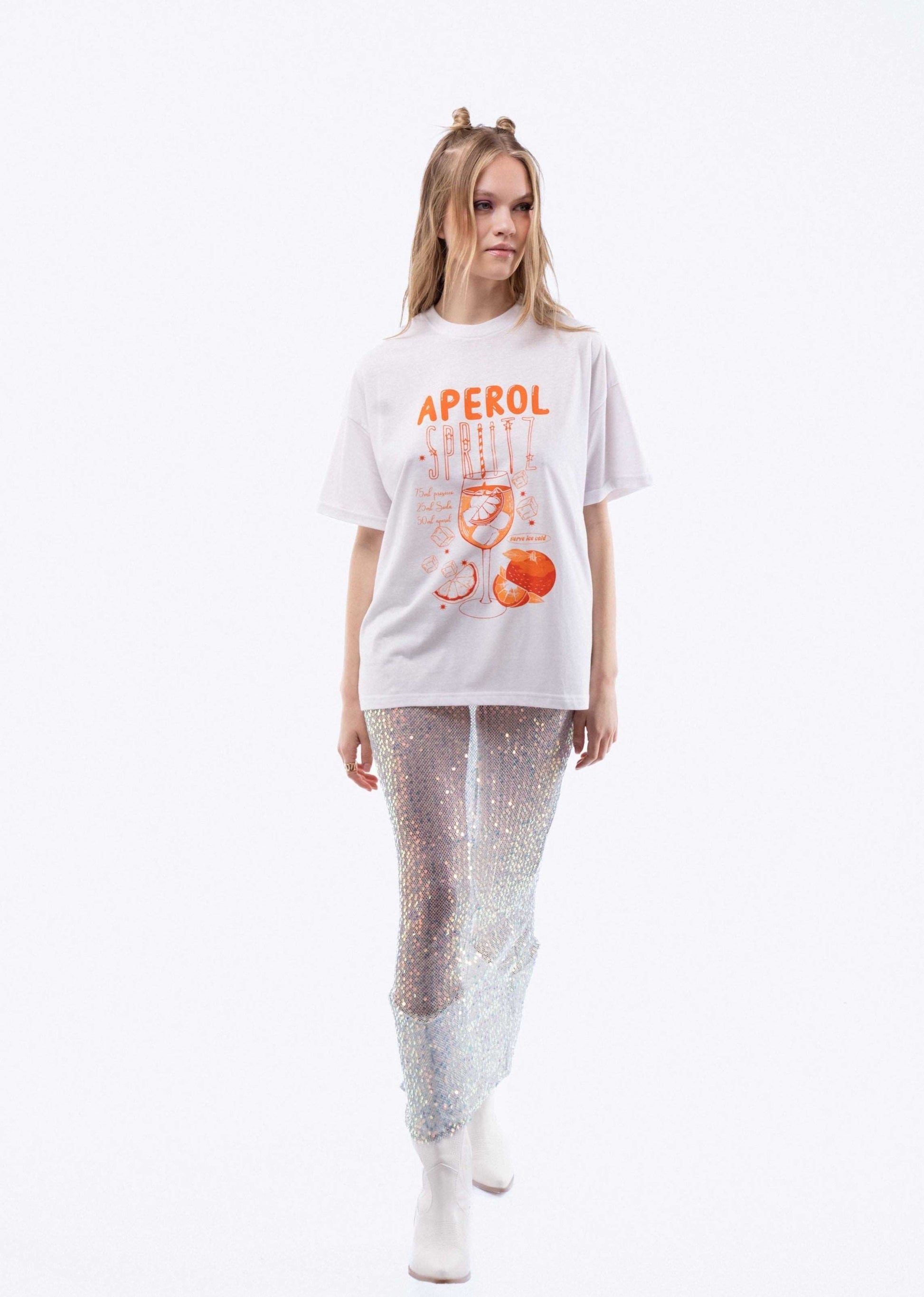 Aperol Cocktail Oversized Tee