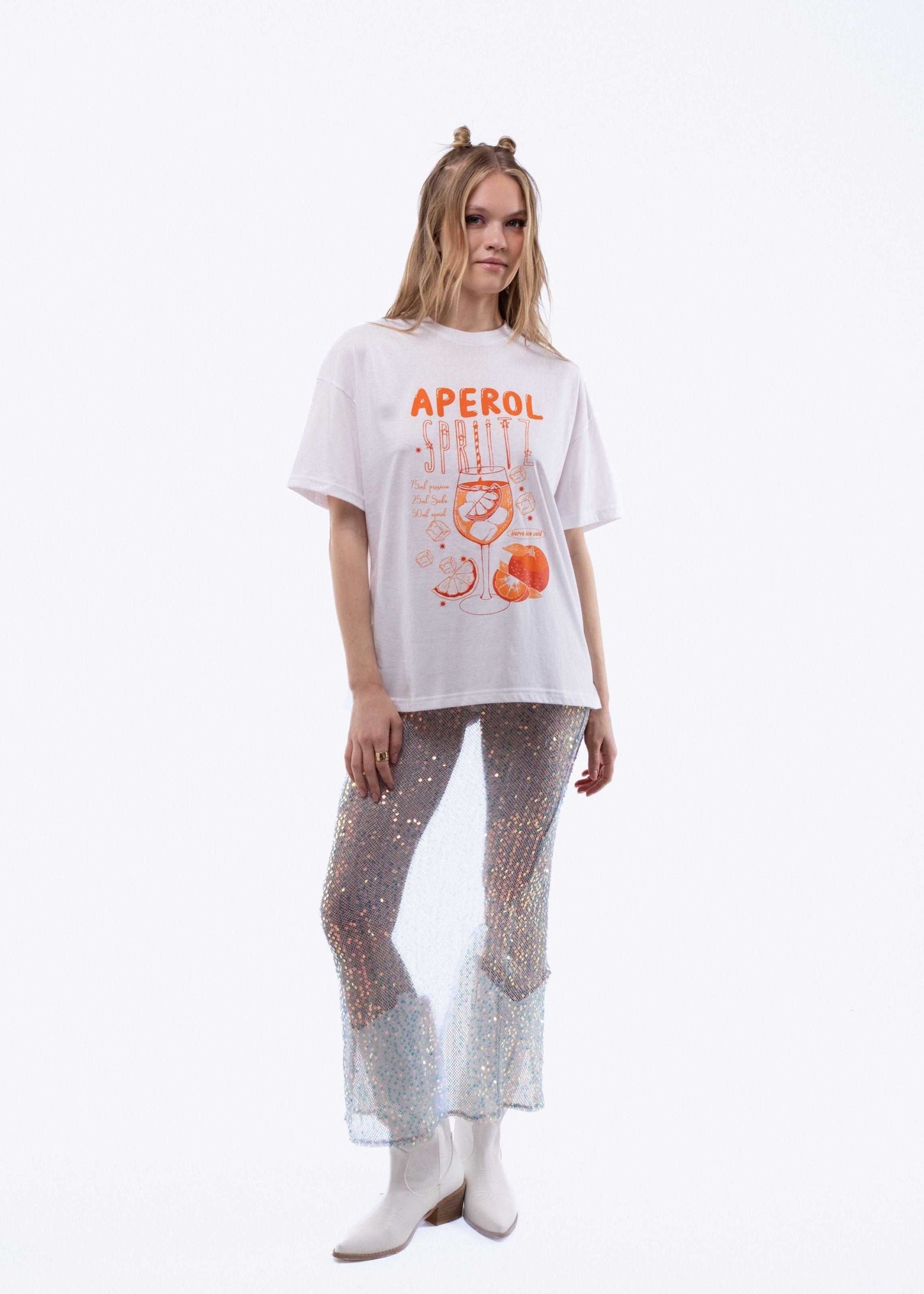 Aperol Cocktail Oversized Tee