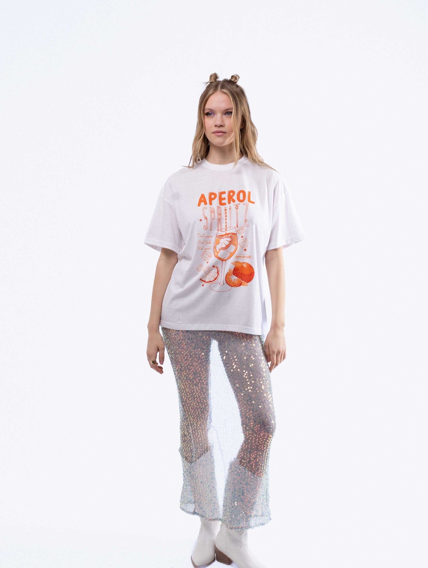 Aperol Cocktail Oversized Tee