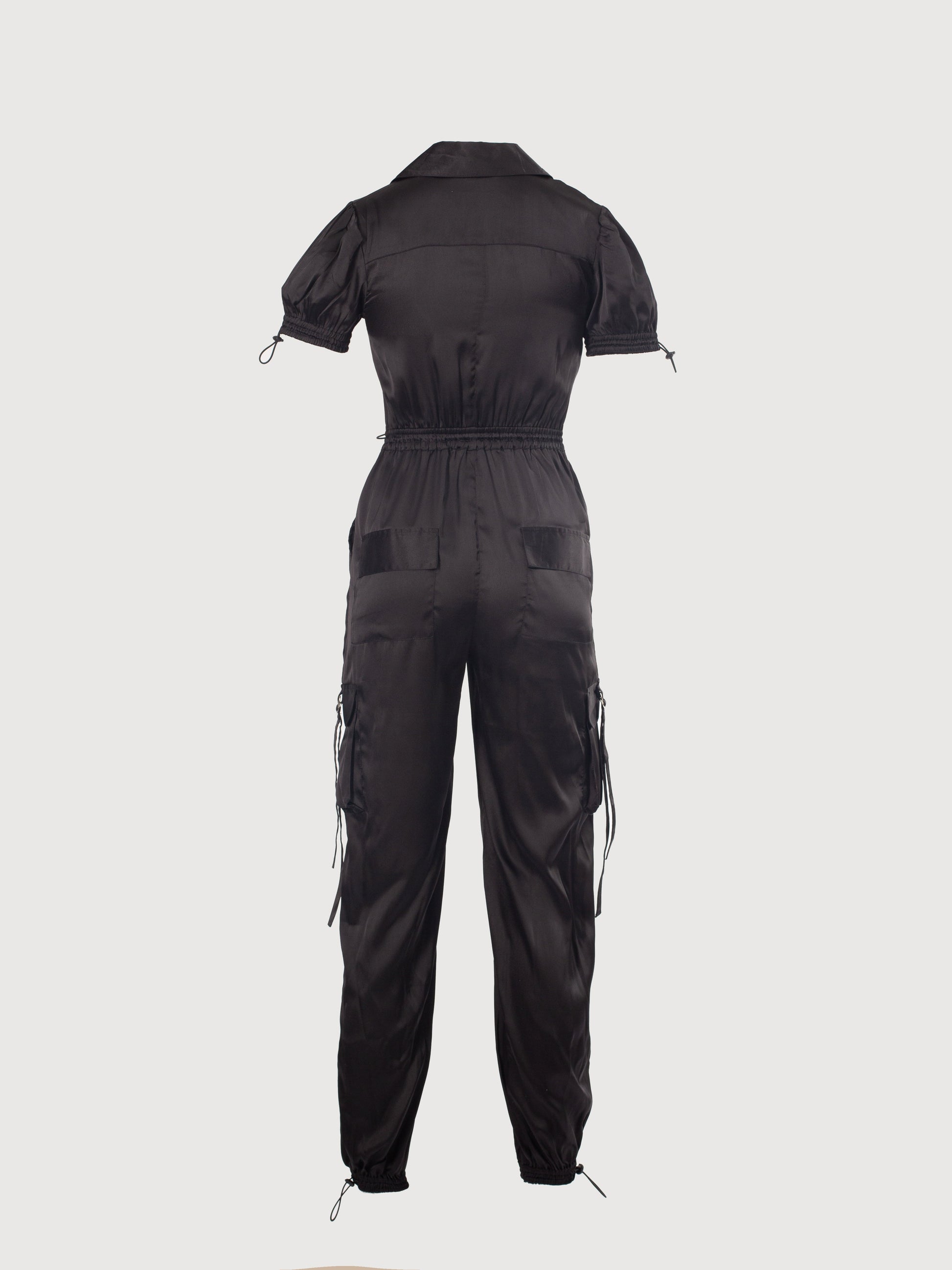 SATIN CARGO JUMPSUIT SILKROAD DAUGHTERS