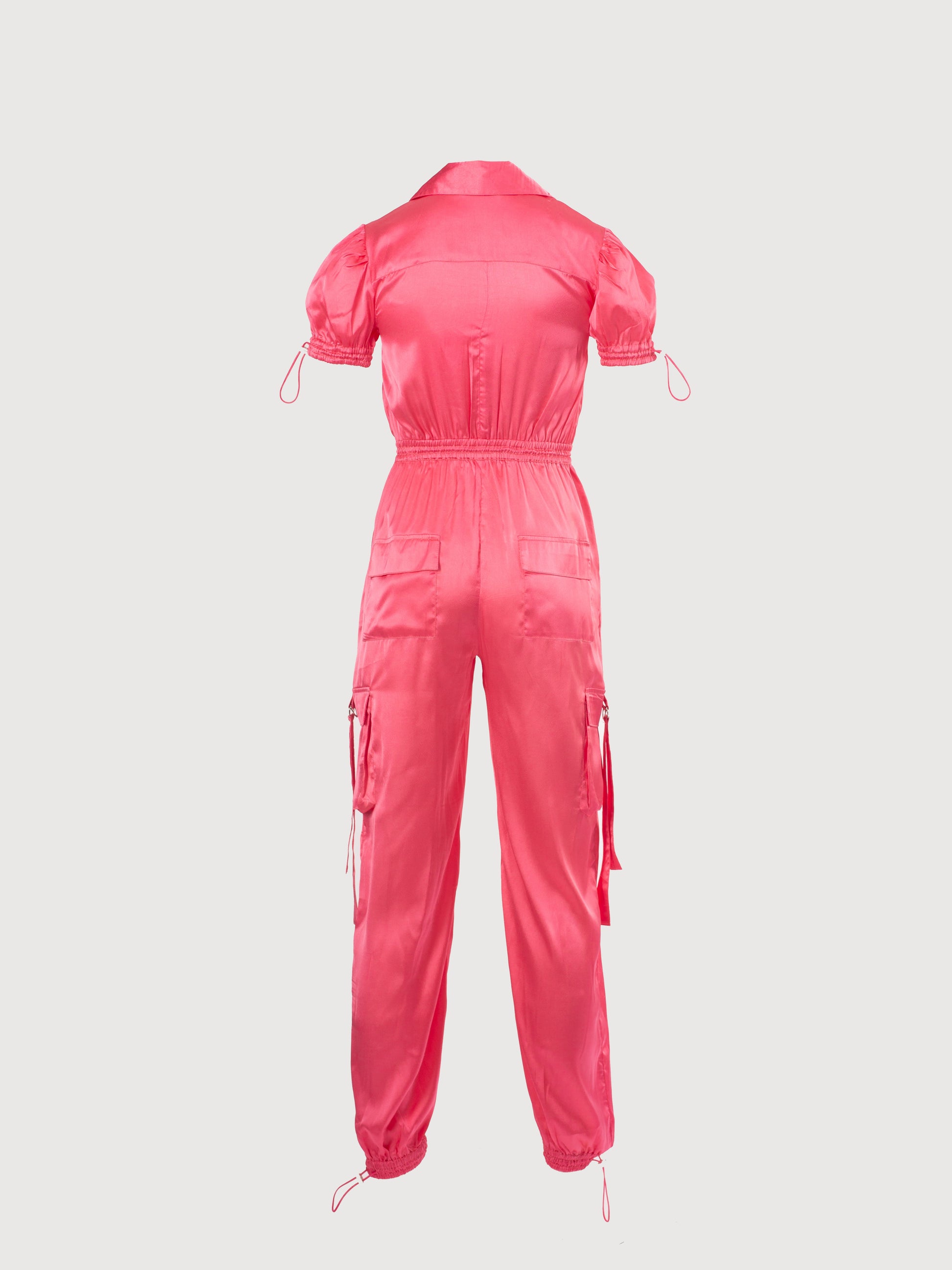 SATIN CARGO JUMPSUIT SILKROAD DAUGHTERS